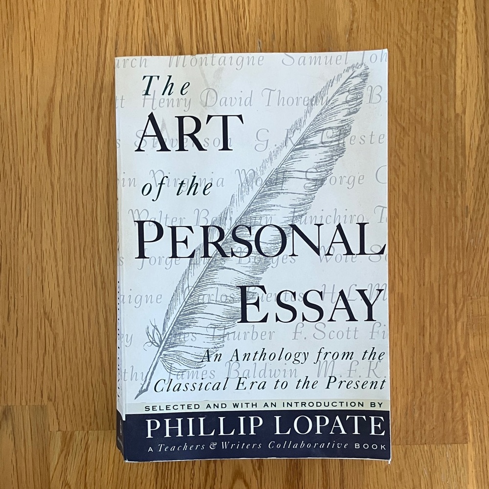 The Art of the Personal Essay Book